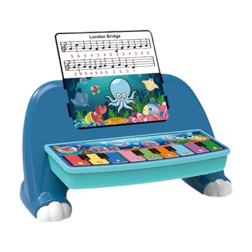 predolo Musikinstrumente Spielzeug, Touch Piano, Musikspielzeug, Lustiges, Praktisches Klavierspielzeug Zum Geburtstag, Frühes Lernen, Säuglingsspielzeug für, Blau predolo Musikinstrumente Spielzeug, Touch Piano, Musikspielzeug, Lustiges, Praktisches Klavierspielzeug Zum Geburtstag, Frühes Lernen, Säuglingsspielzeug für, Blau von predolo