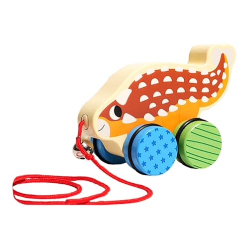 predolo Nachziehspielzeug mit Schnur, Tier Schiebe Und Ziehspielzeug, Feinmotorik Laufspielzeug, Holzspielzeug für Kleinkinder, Geschenke für 1 Jährige, Ankylosaurier predolo Nachziehspielzeug mit Schnur, Tier Schiebe Und Ziehspielzeug, Feinmotorik Laufspielzeug, Holzspielzeug für Kleinkinder, Geschenke für 1 Jährige, Ankylosaurier von predolo