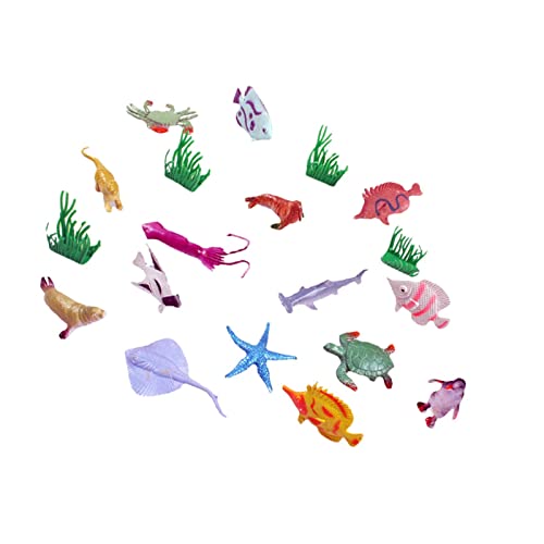predolo Ozeanisches Tier-Spielzeug-Set Interaktives Lernspiel Fisch-Design Mehrfarbig von predolo