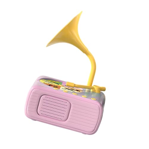 predolo Phonograph für Kinder mit 96 Karten, tragbares Spielzeug für die Kleinen, Rosa predolo Phonograph für Kinder mit 96 Karten, tragbares Spielzeug für die Kleinen, Rosa von predolo