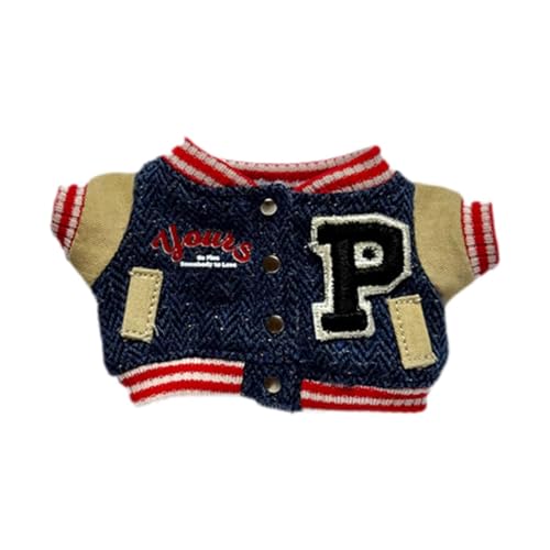 predolo Plüschpuppenkleidung, Jacke, Puppenmantel, Plüschzubehör, weich für kleine Mädchen, abnehmbare Kostüme, Outfits für 15 cm große Puppen predolo Plüschpuppenkleidung, Jacke, Puppenmantel, Plüschzubehör, weich für kleine Mädchen, abnehmbare Kostüme, Outfits für 15 cm große Puppen von predolo