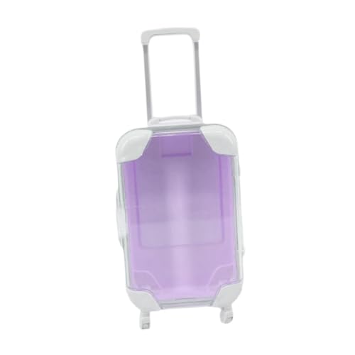 predolo Puppenkoffer für 18 Zoll Puppen, Mini-Trolley für Reisen, Helles Lila predolo Puppenkoffer für 18 Zoll Puppen, Mini-Trolley für Reisen, Helles Lila von predolo