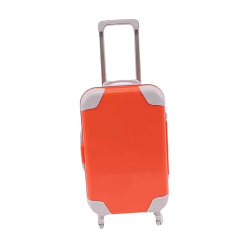 predolo Puppenkoffer für 18 Zoll Puppen, Mini-Trolley für Reisen, Orange predolo Puppenkoffer für 18 Zoll Puppen, Mini-Trolley für Reisen, Orange von predolo