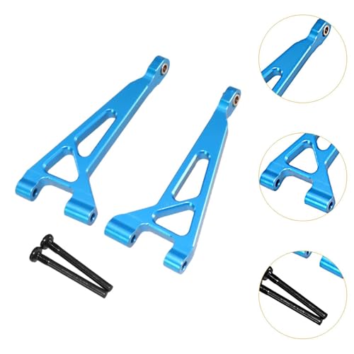 predolo RC Car Hinterer Oberarm, Aluminium, RC Car Zubehör Upgrade, Einfach zu Installierende Metall Ersatzteile, Ersatzteile für Den Maßstab 1:16, Blau predolo RC Car Hinterer Oberarm, Aluminium, RC Car Zubehör Upgrade, Einfach zu Installierende Metall Ersatzteile, Ersatzteile für Den Maßstab 1:16, Blau von predolo