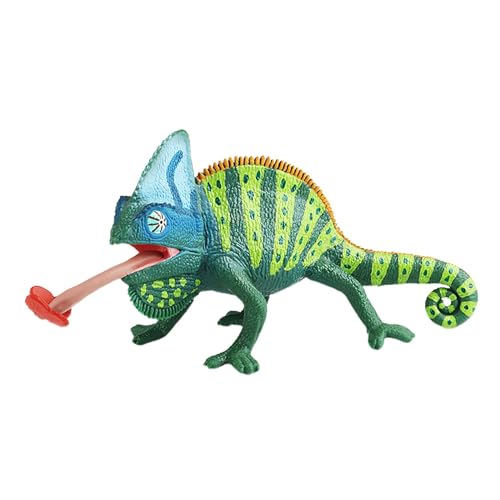 predolo Realistische Chamäleon-Tierfigur, pädagogisches Spielzeug, Tischdekoration für Kinder im Alter von 5, 6, 7 und 8 Jahren predolo Realistische Chamäleon-Tierfigur, pädagogisches Spielzeug, Tischdekoration für Kinder im Alter von 5, 6, 7 und 8 Jahren von predolo
