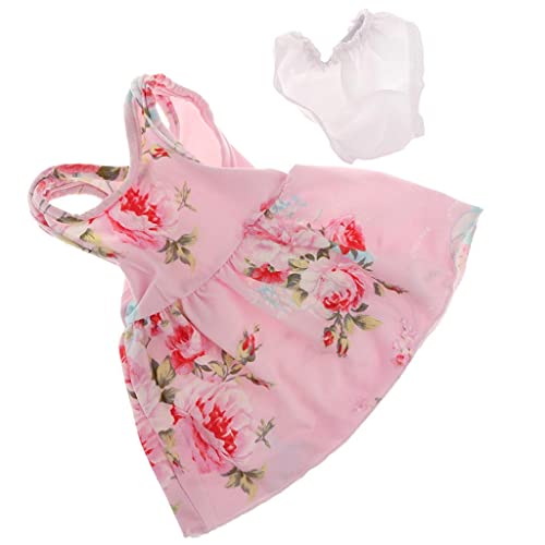 predolo Schickes Puppenkleid - Sommeroutfit für 18 Zoll Puppen, Blumen, wie beschrieben predolo Schickes Puppenkleid - Sommeroutfit für 18 Zoll Puppen, Blumen, wie beschrieben von predolo