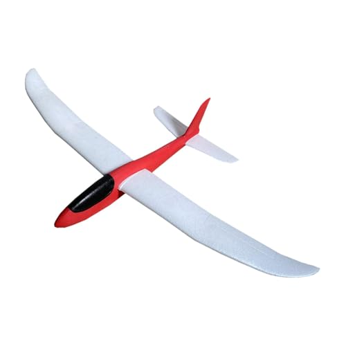 predolo Segelflugzeug Spielzeug, Fliegendes Flugzeugmodell, Geburtstagsgeschenk, Groß, Starrflügel Segelflugzeug, Wurf Segelflugzeug für Kinder, Outdoor, Reis, Rot predolo Segelflugzeug Spielzeug, Fliegendes Flugzeugmodell, Geburtstagsgeschenk, Groß, Starrflügel Segelflugzeug, Wurf Segelflugzeug für Kinder, Outdoor, Reis, Rot von predolo
