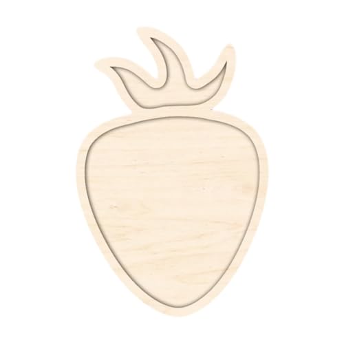 predolo Sensorisches Tablett Aus Holz, Aktivitätsbrett, Pädagogisches Feinmotorik Spielzeug, Spielzeug, Sensorisches Spielzeug für Jungen, Mädchen, Erdbeere von predolo