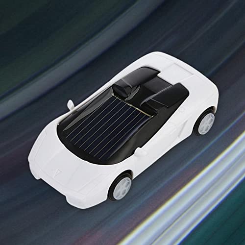 predolo Solarbetriebenes Mini-Fahrzeug für Experimente und Lernen, Weiß von predolo