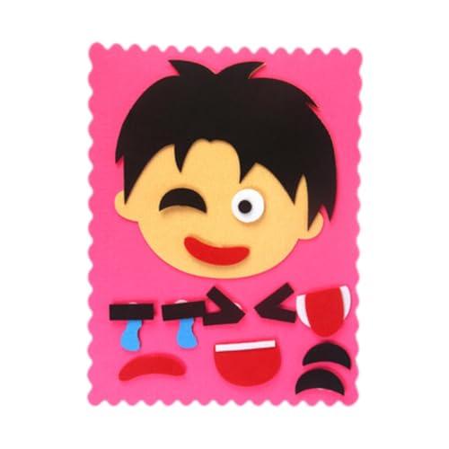 predolo Sozial Emotionales Spielzeug, Gesichtsausdrücke Puzzle Spielzeug, Feinmotorik, DIY Gesichtsänderungs Puzzle Spielzeug für Kinder, Jungen, Mädchen, Kin, Jungs predolo Sozial Emotionales Spielzeug, Gesichtsausdrücke Puzzle Spielzeug, Feinmotorik, DIY Gesichtsänderungs Puzzle Spielzeug für Kinder, Jungen, Mädchen, Kin, Jungs von predolo