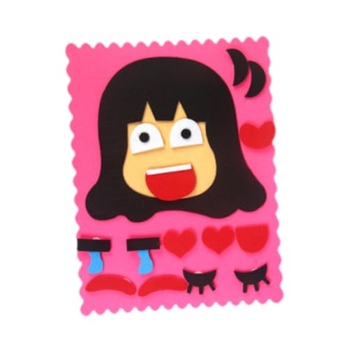 predolo Sozial Emotionales Spielzeug, Gesichtsausdrücke Puzzle Spielzeug, Feinmotorik, DIY Gesichtsänderungs Puzzle Spielzeug für Kinder, Jungen, Mädchen, Kin, Mädchen predolo Sozial Emotionales Spielzeug, Gesichtsausdrücke Puzzle Spielzeug, Feinmotorik, DIY Gesichtsänderungs Puzzle Spielzeug für Kinder, Jungen, Mädchen, Kin, Mädchen von predolo