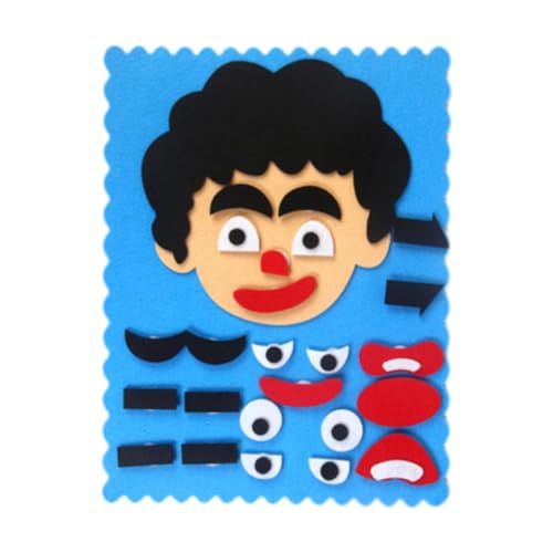 predolo Sozial Emotionales Spielzeug, Gesichtsausdrücke Puzzle Spielzeug, Feinmotorik, DIY Gesichtsänderungs Puzzle Spielzeug für Kinder, Jungen, Mädchen, Kin, Mutter predolo Sozial Emotionales Spielzeug, Gesichtsausdrücke Puzzle Spielzeug, Feinmotorik, DIY Gesichtsänderungs Puzzle Spielzeug für Kinder, Jungen, Mädchen, Kin, Mutter von predolo