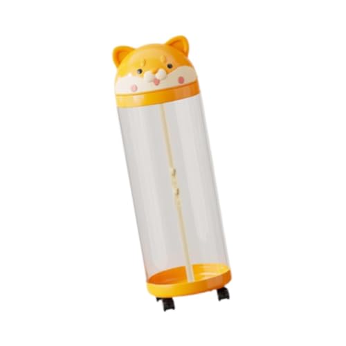 predolo Stofftier-Röhrenaufbewahrung mit Rollen, vertikaler Spielzeughalter für Kinderzimmer, Höhe 102cm von predolo