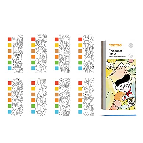 predolo Taschen Aquarell Malspielzeug, Zeichnen, Kunsthandwerk, Aquarell Malbücher für Geschenke, Stil A von predolo