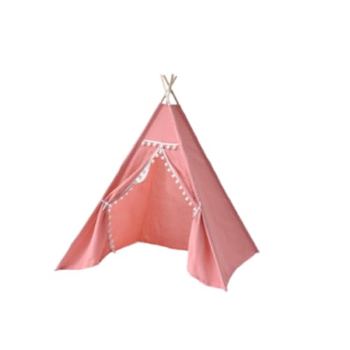predolo Tipi Zelt für Kinder, Kinderzimmer Dekor, Spielhaus Aus Baumwolle Und Leinen, Spielzelt für Spielplätze, Parks, Hinterhöfe, Geburtstagspartys, Picknic, Rosa predolo Tipi Zelt für Kinder, Kinderzimmer Dekor, Spielhaus Aus Baumwolle Und Leinen, Spielzelt für Spielplätze, Parks, Hinterhöfe, Geburtstagspartys, Picknic, Rosa von predolo