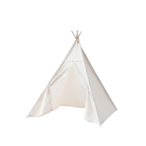 predolo Tipi Zelt für Kinder, Kinderzimmer Dekor, Spielhaus Aus Baumwolle Und Leinen, Spielzelt für Spielplätze, Parks, Hinterhöfe, Geburtstagspartys, Picknic, Weiß predolo Tipi Zelt für Kinder, Kinderzimmer Dekor, Spielhaus Aus Baumwolle Und Leinen, Spielzelt für Spielplätze, Parks, Hinterhöfe, Geburtstagspartys, Picknic, Weiß von predolo