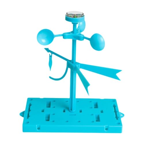 predolo Wetterfahne Modell DIY Windfahne Bausatz 3D Windrichtung Indikator Lernspielzeug Wissenschaftsexperiment Messwerkzeug für Kinder Wissenschaft von predolo