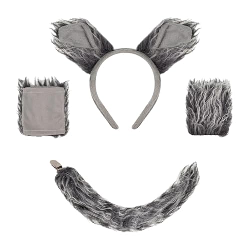 predolo Wolf Giraffe Kostüm mit Handschuhen für Mottoparty Festival, Kein Rock predolo Wolf Giraffe Kostüm mit Handschuhen für Mottoparty Festival, Kein Rock von predolo