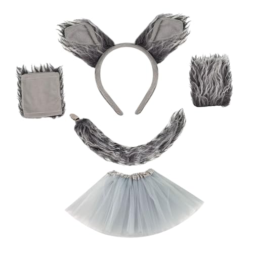 predolo Wolfskostüm, ausgefallenes Party-Kleid, Tüllrock für, Frauen, Erwachsene, predolo Wolfskostüm, ausgefallenes Party-Kleid, Tüllrock für, Frauen, Erwachsene, von predolo