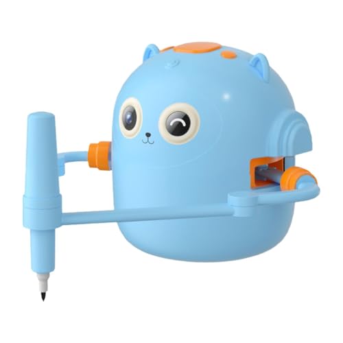 predolo Zeichenroboter für Die Frühe Bildung, Pädagogisches Werkzeug mit 100 Karten Und 2 Stiften, Niedliches Lernen, Kunst Lehren für Kinder, Jungen, Mädchen, Blau predolo Zeichenroboter für Die Frühe Bildung, Pädagogisches Werkzeug mit 100 Karten Und 2 Stiften, Niedliches Lernen, Kunst Lehren für Kinder, Jungen, Mädchen, Blau von predolo