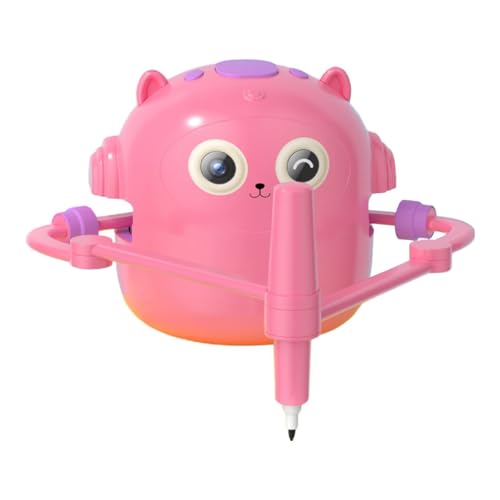 predolo Zeichenroboter für Die Frühe Bildung, Pädagogisches Werkzeug mit 100 Karten Und 2 Stiften, Niedliches Lernen, Kunst Lehren für Kinder, Jungen, Mädchen, Rosa predolo Zeichenroboter für Die Frühe Bildung, Pädagogisches Werkzeug mit 100 Karten Und 2 Stiften, Niedliches Lernen, Kunst Lehren für Kinder, Jungen, Mädchen, Rosa von predolo