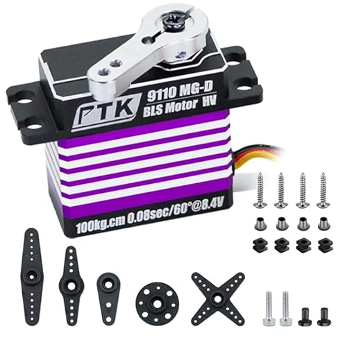 100KG brushless servo Waterproof HV high-Torque digital servo Upgrade All-Aluminum Shell 1/5, 1/8, 1/10 RC car Track Boat Robot 180° 270° programmable 100KG brushless servo Waterproof HV high-Torque digital servo Upgrade All-Aluminum Shell 1/5, 1/8, 1/10 RC car Track Boat Robot 180° 270° programmable von ptk