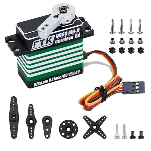 65KG Coreless Motor servo, high-Torque Steering, 8.4V Waterproof servo, 180° digital Stainless Steel Gear servo, Suitable for RC 1/10, 1/8, 1/12 Scale Cars, Trucks, Track Vehicles, 25T servo Horn 65KG Coreless Motor servo, high-Torque Steering, 8.4V Waterproof servo, 180° digital Stainless Steel Gear servo, Suitable for RC 1/10, 1/8, 1/12 Scale Cars, Trucks, Track Vehicles, 25T servo Horn von ptk