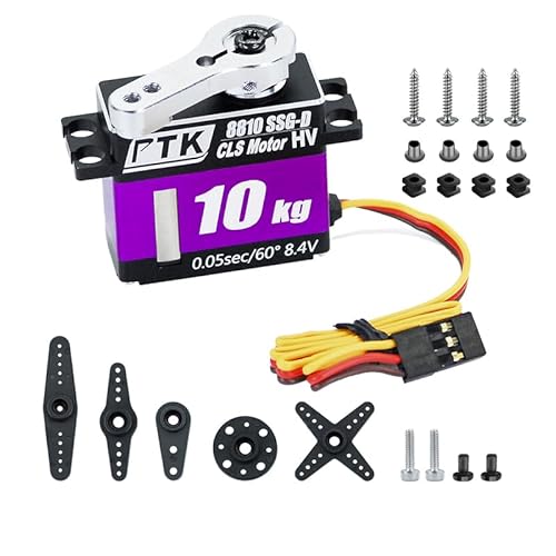 PTK servo 10kg servo 0.05/sec 180/270° Digital Servo 1/8 1/10 RC Vehicle Steering Fixed-Wing Glider turbojet Aircraft PTK servo 10kg servo 0.05/sec 180/270° Digital Servo 1/8 1/10 RC Vehicle Steering Fixed-Wing Glider turbojet Aircraft von ptk
