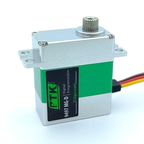PTK servo 9gservo Reless Metal servo high Torque 13kg Micro servo RC Upgrade Part TRX4M TRX4MT 1/18 PTK servo 9gservo Reless Metal servo high Torque 13kg Micro servo RC Upgrade Part TRX4M TRX4MT 1/18 von ptk