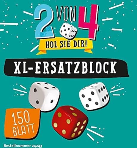2 von 4 - XL-Ersatzblock, 150 Blatt: 150 Blatt neuer Spielspaß 2 von 4 - XL-Ersatzblock, 150 Blatt: 150 Blatt neuer Spielspaß von puls entertainment