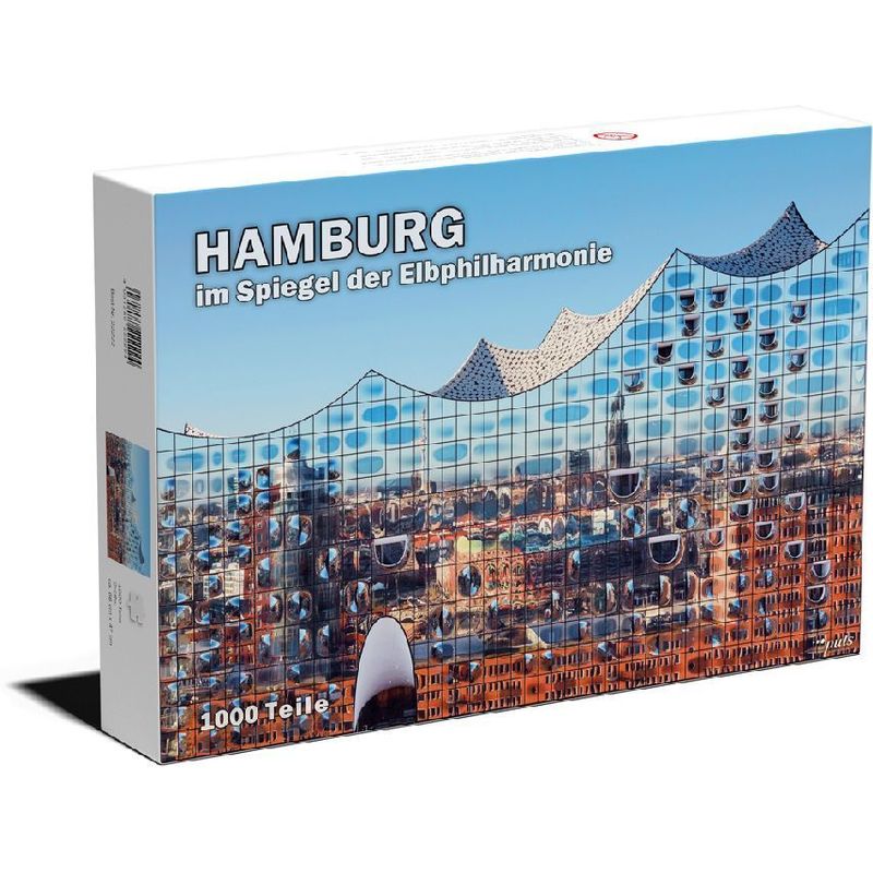 Hamburg im Spiegel der Elbphilharmonie, 1000 Teile von puls entertainment