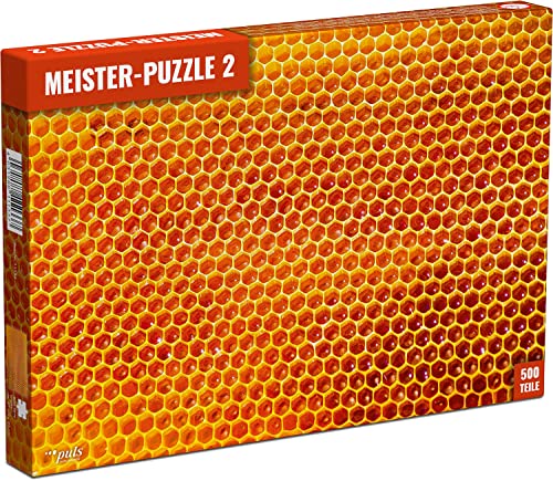 puls entertainment 11133 Meister-Puzzle 2: Honigwaben, 47 x 33 cm von puls entertainment