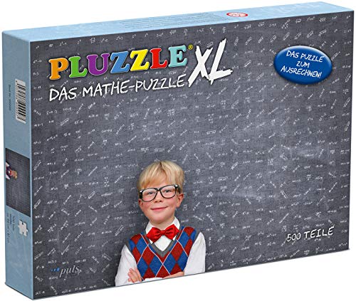 puls entertainment 99999 PLUZZLE XL - Das Mathe-Puzzle im Großformat, 66 x 47 x 0,2 cm von puls entertainment