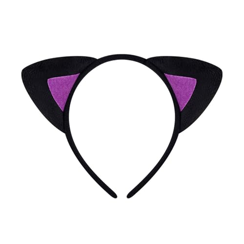 pumpumlia Einzigartige Tierohr-Stirnbänder für Kostümpartys, weicher Plüsch, Cosplay, lustiges Haarband, Cosplay, Haarschmuck, Haarteile, lustiges Tierhaarband von pumpumlia