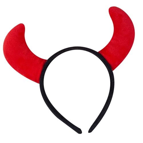 pumpumlia Teufelshörner Haarband mit weichem Stoff für Halloween Cosplays Bequem Unisex Kopfbedeckung Party Thema Dekoration Multi Szene Teufel Horn Haarband pumpumlia Teufelshörner Haarband mit weichem Stoff für Halloween Cosplays Bequem Unisex Kopfbedeckung Party Thema Dekoration Multi Szene Teufel Horn Haarband von pumpumlia