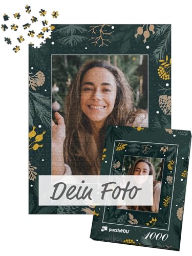 Fotopuzzle 1000 Teile - Puzzle selbst gestalten - Design Weihnachten Tannenduft - puzzleYOU Puzzle personalisiert mit eigenem Bild erstellen - Hochformat von puzzleYOU