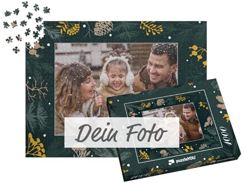 Fotopuzzle 1000 Teile - Puzzle selbst gestalten - Design Weihnachten Tannenduft - puzzleYOU Puzzle personalisiert mit eigenem Bild erstellen - Querformat von puzzleYOU