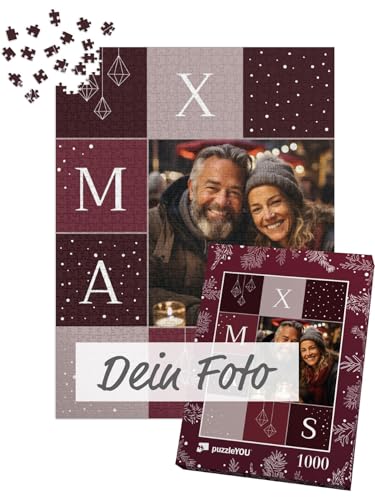 Fotopuzzle 1000 Teile - Puzzle selbst gestalten - Design Weihnachten Xmas - puzzleYOU Puzzle personalisiert mit eigenem Bild erstellen von puzzleYOU