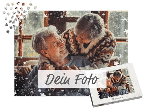 Fotopuzzle 2000 Teile - Puzzle selbst gestalten - Design Weihnachten Weihnachtsgefunkel - puzzleYOU Puzzle personalisiert mit eigenem Bild erstellen - Querformat von puzzleYOU