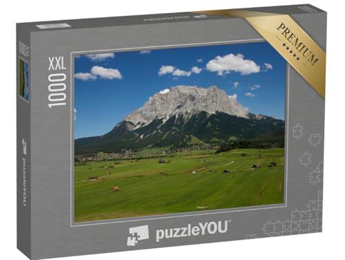 Puzzle 1000 Teile XXL „Blick von Lermoos auf Ehrwald und Zugspitze, Tirol, Österreich“ – aus der Puzzle-Kollektion Berge Puzzle 1000 Teile XXL „Blick von Lermoos auf Ehrwald und Zugspitze, Tirol, Österreich“ – aus der Puzzle-Kollektion Berge von puzzleYOU
