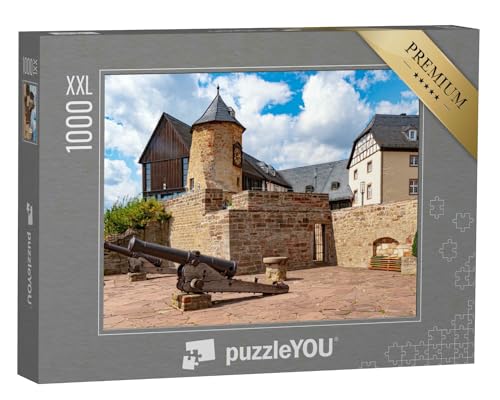 Puzzle 1000 Teile XXL „Burg Waldeck, Hessen, Deutschland“ von puzzleYOU