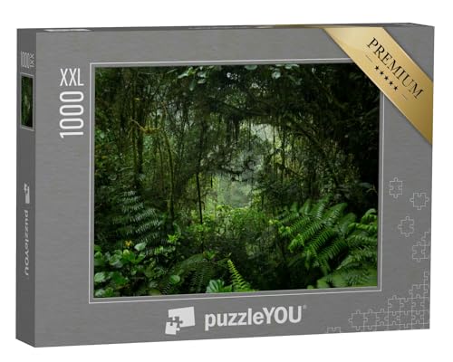 Puzzle 1000 Teile XXL „Dschungel-Tunnel“ – aus der Puzzle-Kollektion Dschungel von puzzleYOU