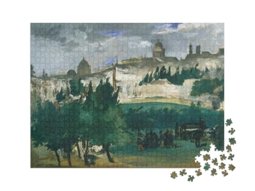 Puzzle 1000 Teile XXL „Edouard Manet - Das Begräbnis“ Puzzle 1000 Teile XXL „Edouard Manet - Das Begräbnis“ von puzzleYOU