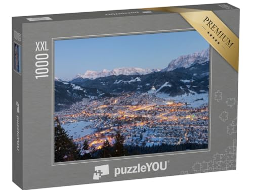 Puzzle 1000 Teile XXL „Garmisch-Partenkirchen mit Schnee und Bergen“ Puzzle 1000 Teile XXL „Garmisch-Partenkirchen mit Schnee und Bergen“ von puzzleYOU