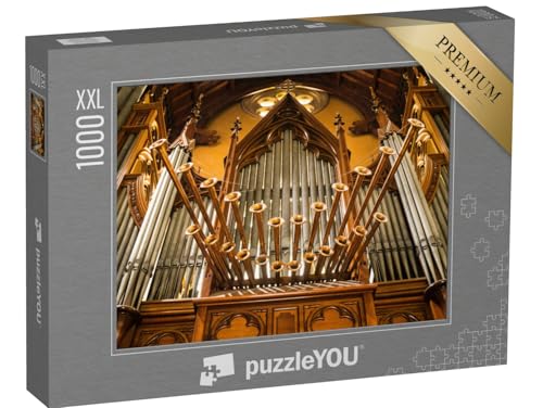 Puzzle 1000 Teile XXL „Orgel in Einer Kirche“ – aus der Puzzle-Kollektion Musik, Menschen von puzzleYOU