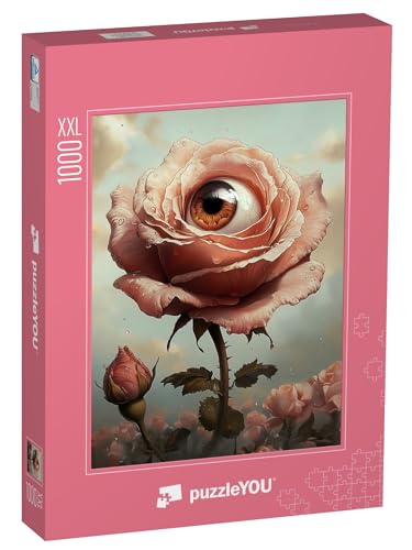 Puzzle 1000 Teile XXL „Rosenauge“ Puzzle 1000 Teile XXL „Rosenauge“ von puzzleYOU