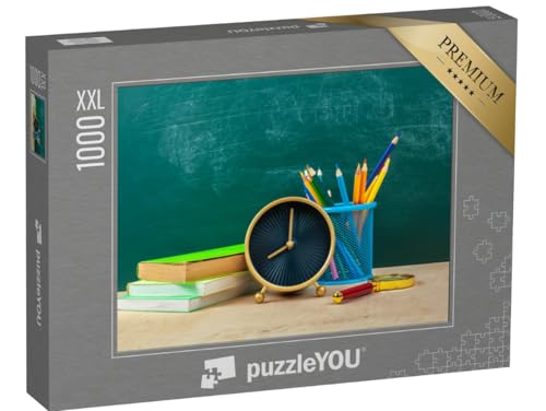 Puzzle 1000 Teile XXL „Schulsachen“ Puzzle 1000 Teile XXL „Schulsachen“ von puzzleYOU