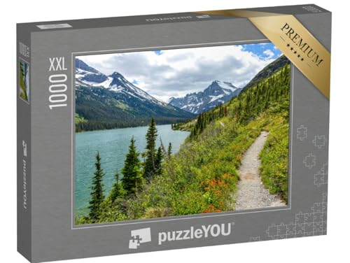 Puzzle 1000 Teile XXL „Spring Hiking Trail“ von puzzleYOU