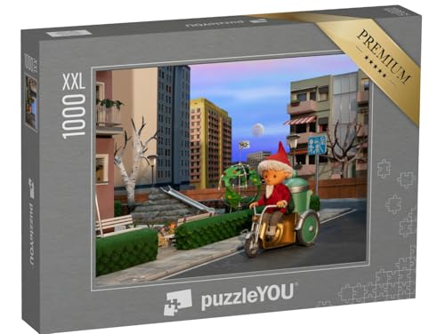 Puzzle 1000 Teile XXL „Unser Sandmännchen: Traumsand-Dreirad, 2024“ Puzzle 1000 Teile XXL „Unser Sandmännchen: Traumsand-Dreirad, 2024“ von puzzleYOU