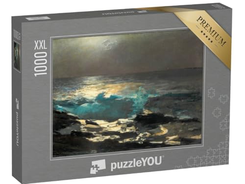 Puzzle 1000 Teile XXL „Winslow Homer - Mondschein Holz Insel Licht“ Puzzle 1000 Teile XXL „Winslow Homer - Mondschein Holz Insel Licht“ von puzzleYOU